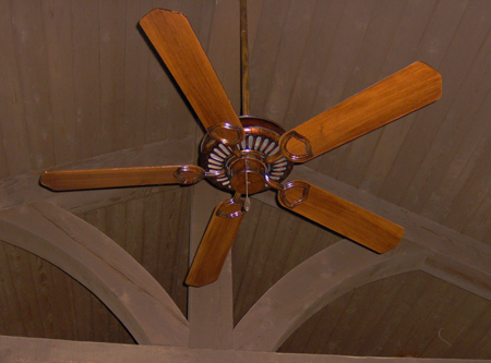 Antiqued Fan
