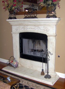 Fireplace_Stenciling_Faux_Painting_Finish