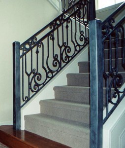 Metal_Patinas_Painted_Staircase_Railings_Faux_Finishing_Decorative_Painting